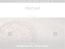 Tablet Screenshot of dietzeal.com